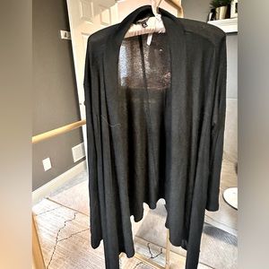 Banana Republic (long) black cardigan - XL